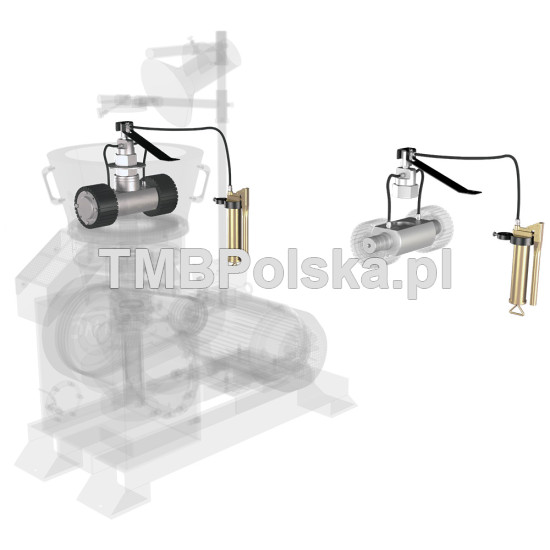 System smarowania rolek do granulatorów serii PRIME