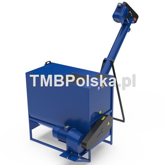 Mieszalnik do pasz WIR-1000 ze ślimakiem