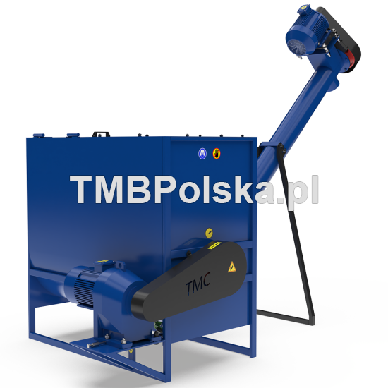 Mieszalnik do pasz WIR-1000 ze ślimakiem