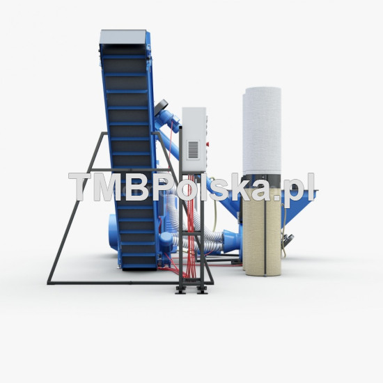 Linia do granulacji LDG-3000 (KOMBI) | 25 kW 
