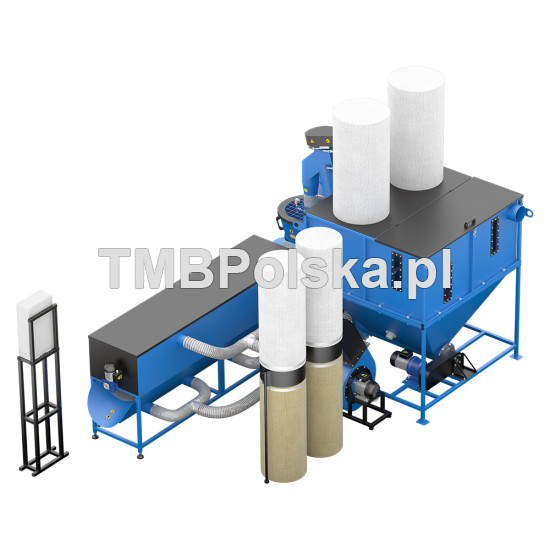 Linia do granulacji LDG-4000 (MAX+) | 43 kW 