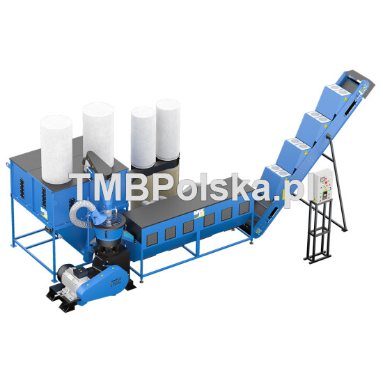 Linia do granulacji LDG-4000 (MAX+) | 43 kW 