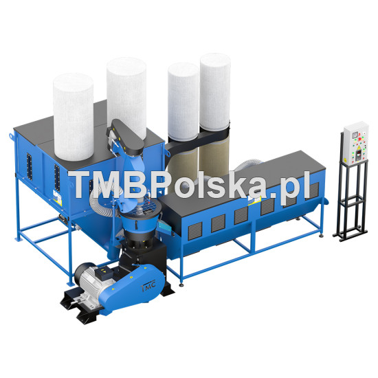 Linia do granulacji LDG-4000 (MAX+) | 43 kW 