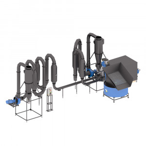 Aerodynamiczna Suszarnia dwuobwodowa do Trocin SA-800 PRO