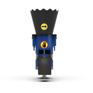 Część robocza  peleciarki KGM-100 / głowica peleciarki KGM-100