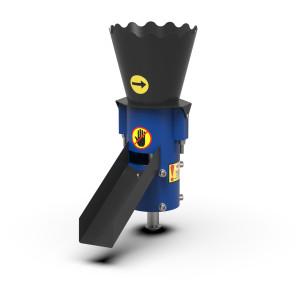 Część robocza  peleciarki KGM-100 / głowica peleciarki KGM-100